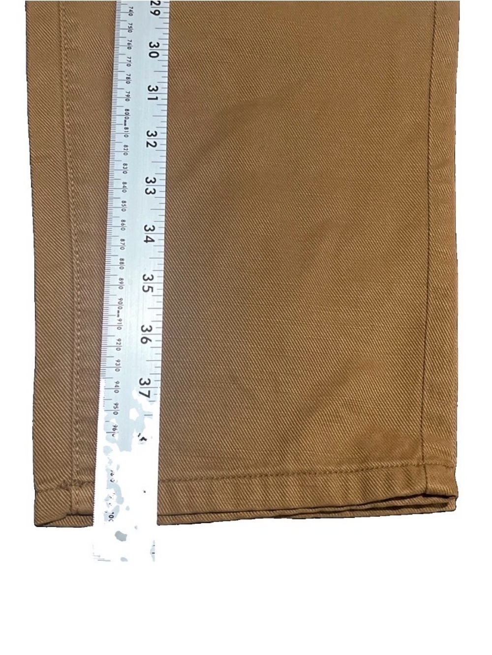 A.n.a Brown Highest Rise Tapered Belted Cargo Pants Women Size 14 - Picture 7 of 8